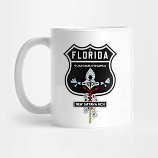 Florida Shark Bite World Capital Is New Smyrna Beach Mug